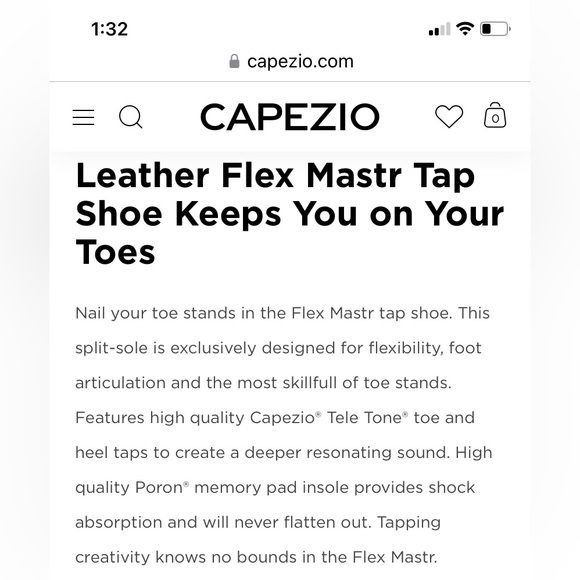 NEW Capezio Flex Mastr CG16 Tap Shoes 10 - Picture 5 of 8
